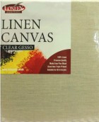 Loxley Linen Natural Standard Edge Canvas With Clear Gesso
