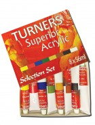 Turners Superior Acrylic 8 x 56ml