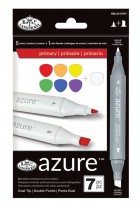 Azure Markers Primary Colours Set