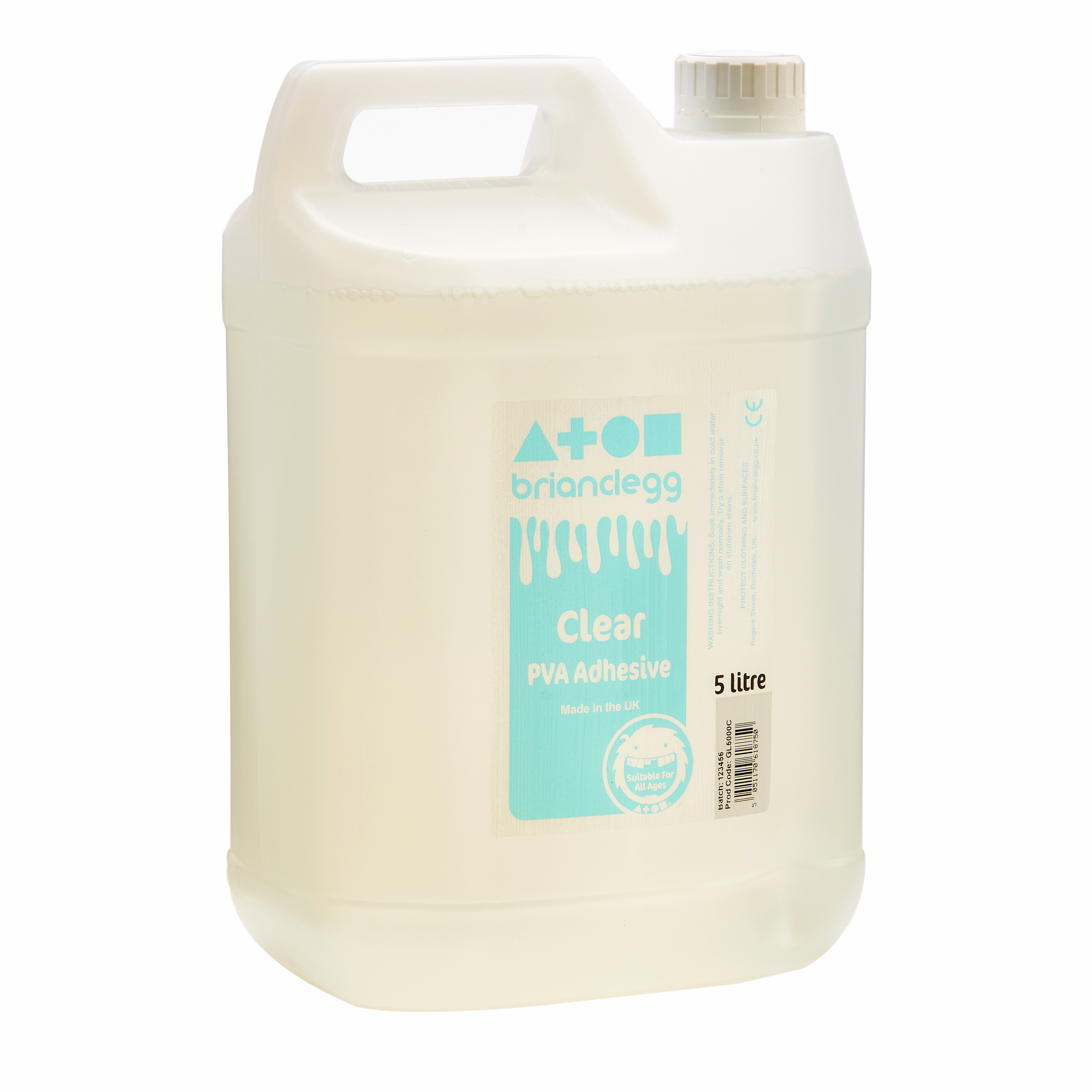 Clear PVA Glue 5 Litre Turners Art Supplies